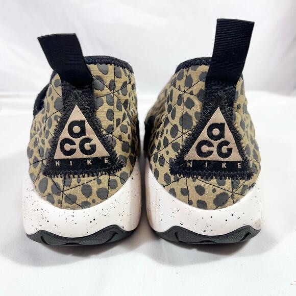 Nike Acg Low Cut Shoes Men 11.5 Cheetah Print Ci9367-201 Slip On Casual Sneakers - Picture 6 of 10